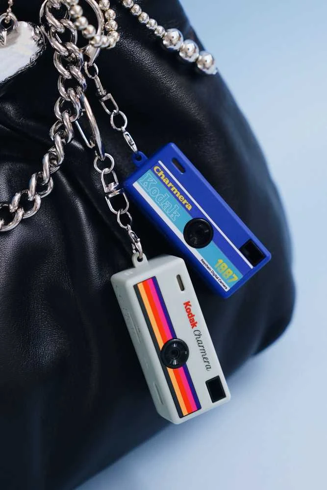 Kodak Charmera raktų pakabukas skaitmeniniams fotoaparatams žaliuzių dėžutė