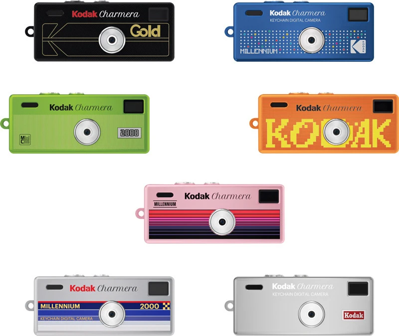 „Kodak Charmera“ skaitmeninio fotoaparato raktų pakabukas „Millennium Blind Box“