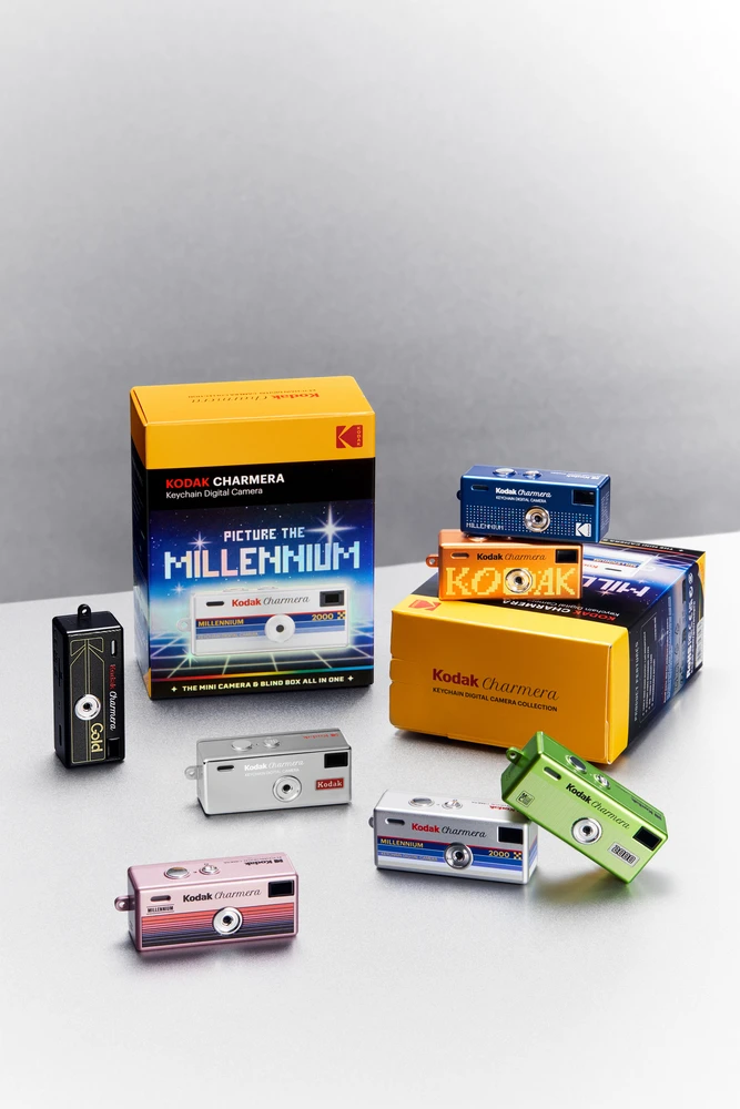 „Kodak Charmera“ skaitmeninio fotoaparato raktų pakabukas „Millennium Blind Box“