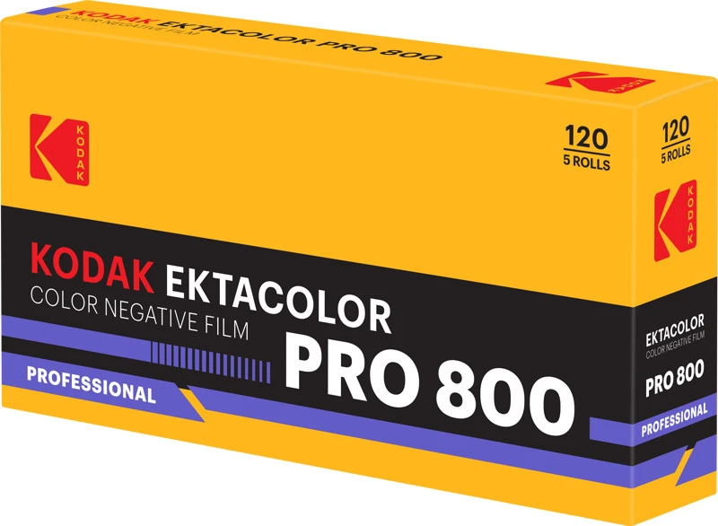 Kodak Eastman Ektacolor Pro 800-120x5