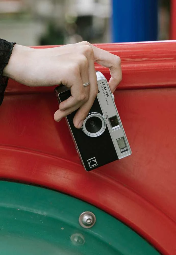 KODAK EKTAR H35 FILM CAMERA Juodas