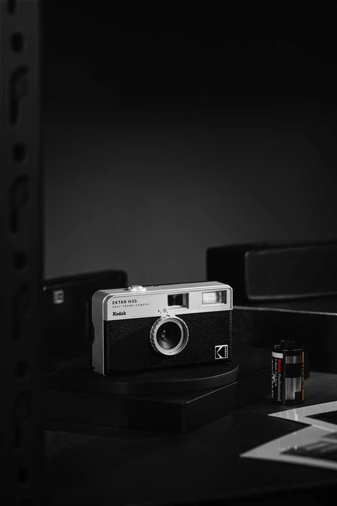 KODAK EKTAR H35 FILM CAMERA Juodas