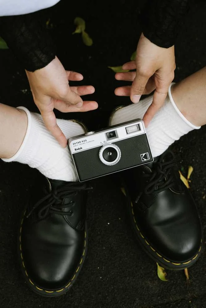 KODAK EKTAR H35 FILM CAMERA Juodas