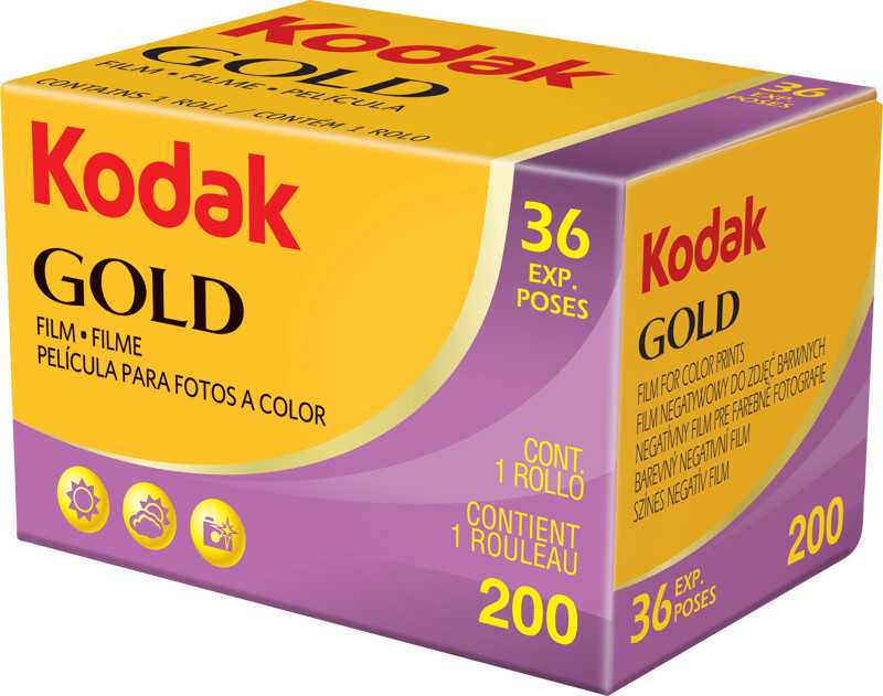 Kodak filmas Gold 200/36