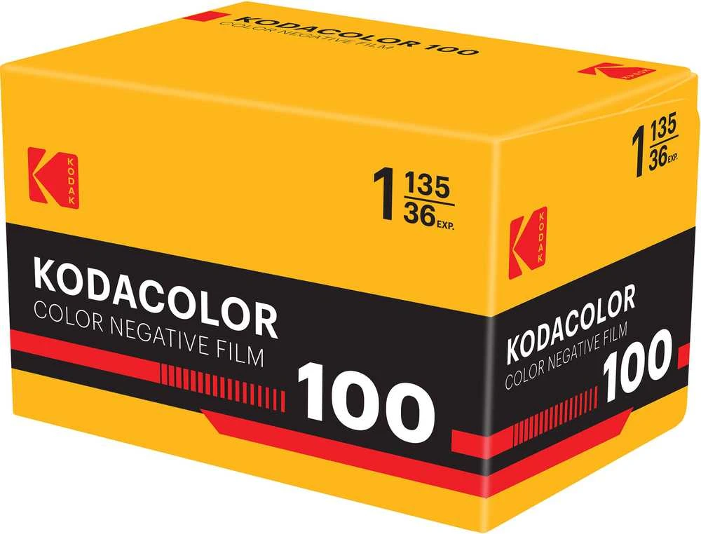 „Kodak Kodacolor 100 ISO 36“ 35 mm spalvota juosta