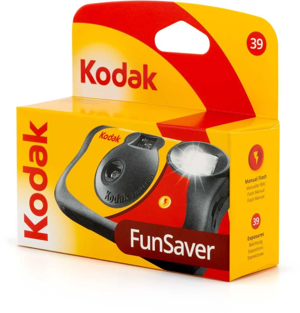 Vienkartinis fotoaparatas Kodak Fun Saver 27+12