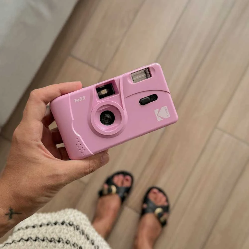 KODAK M35 REUSABLE CAMERA Rožinis