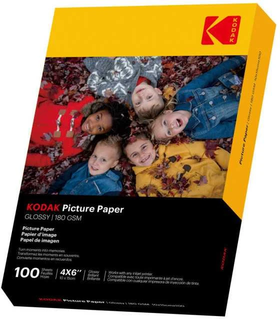 „Kodak“ fotopopierius 10x15 cm blizgus 180 g 100 lapų