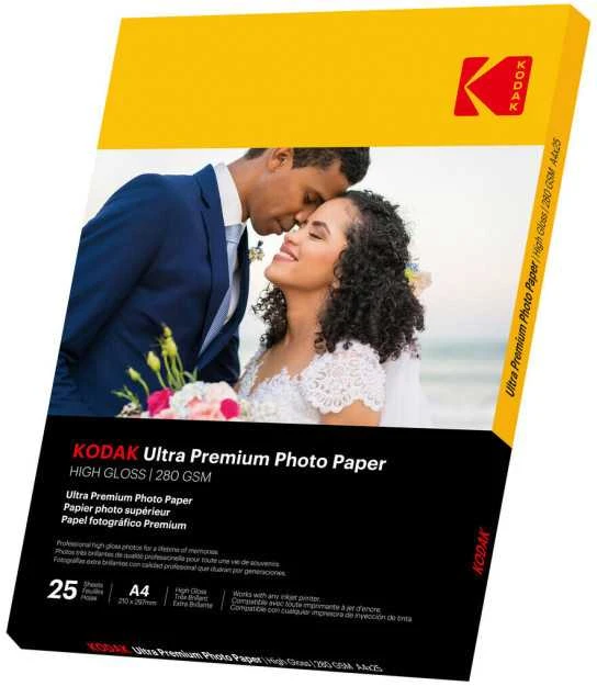 Kodak Ultra Prem Photo 280g 10.4 Glossy A4x25