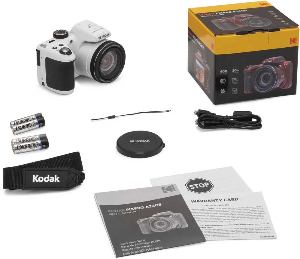 Kodak Astro Zoom AZ405 baltas