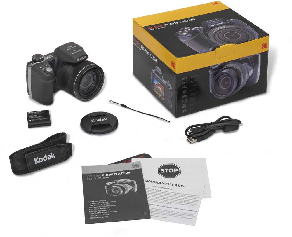Kodak AZ528 WiFi juoda