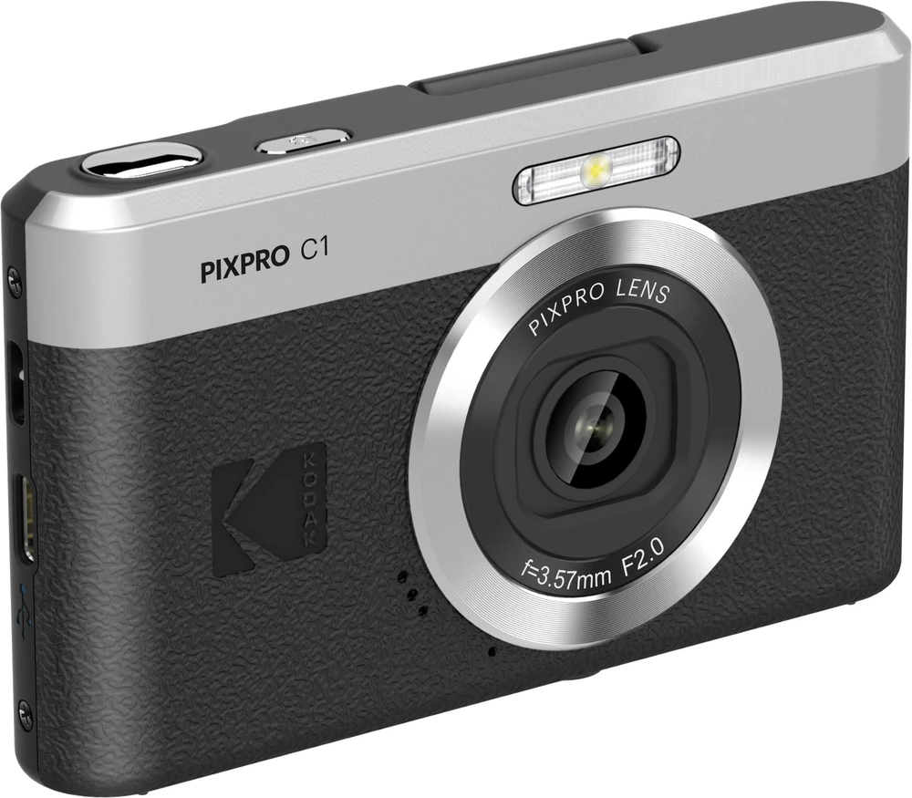 Kodak PixPro C1 Juodas + karta pamięci 16GB