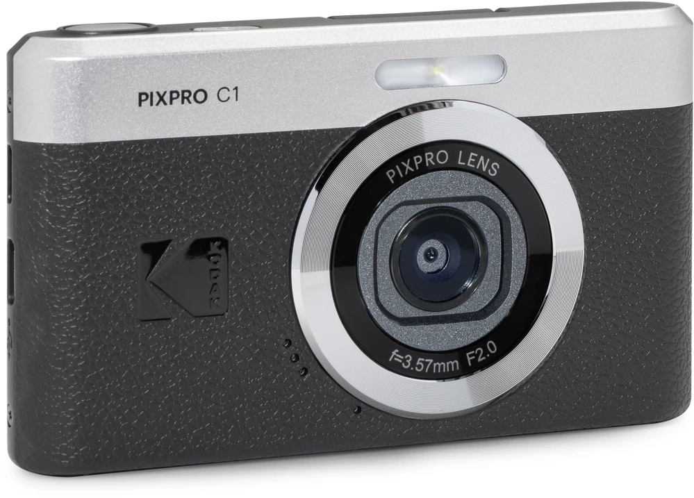 Kodak PixPro C1 Juodas + karta pamięci 16GB