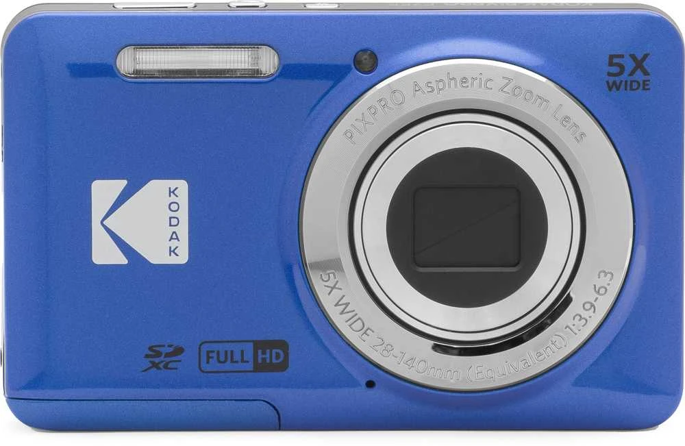 Skaitmeninis fotoaparatas Kodak PIXPRO FZ55 Friendly Zoom, mėlynas