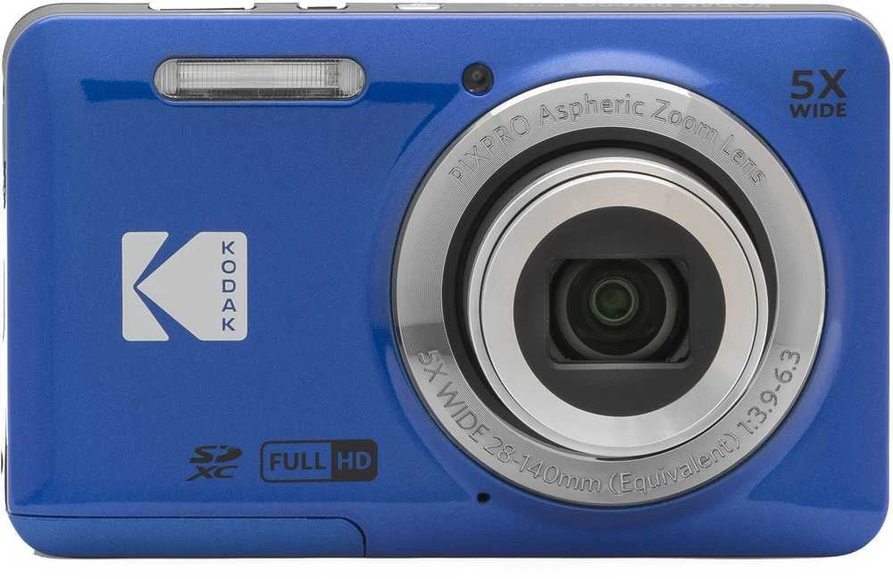 Skaitmeninis fotoaparatas Kodak PIXPRO FZ55 Friendly Zoom, mėlynas