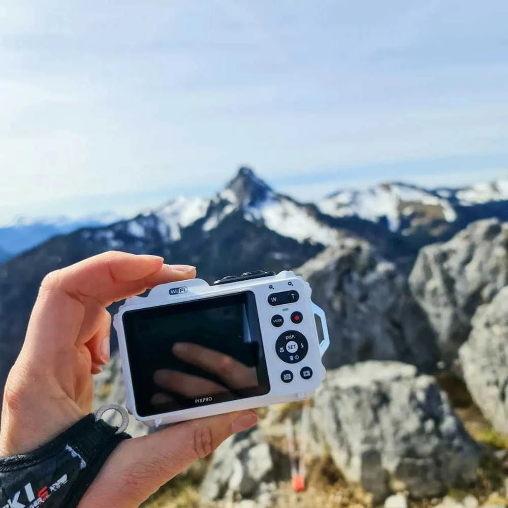 Kodak WPZ2 skaitmeninis fotoaparatas, baltos spalvos