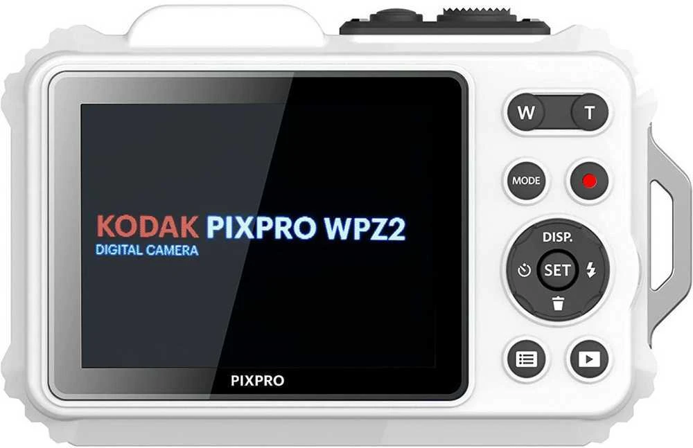 Kodak WPZ2 skaitmeninis fotoaparatas, baltos spalvos