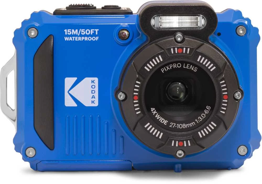 Skaitmeninė kamera - Kodak Camera WPZ2 Digital Atsparus vandeniui Mėlyna