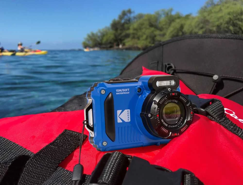 Skaitmeninė kamera - Kodak Camera WPZ2 Digital Atsparus vandeniui Mėlyna
