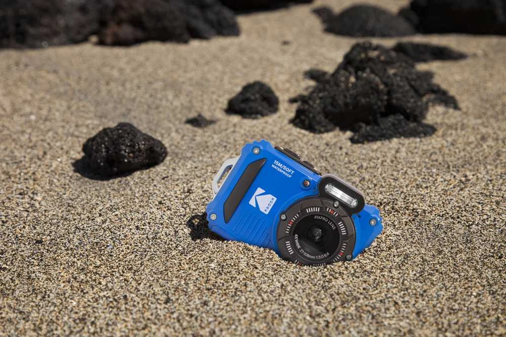Skaitmeninė kamera - Kodak Camera WPZ2 Digital Atsparus vandeniui Mėlyna