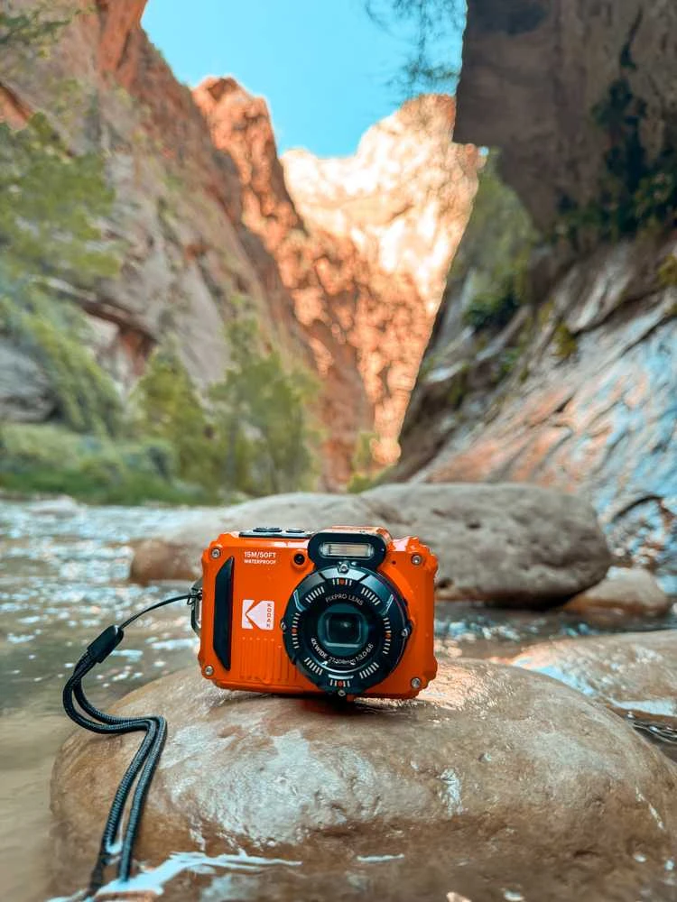 Kodak WPZ2 waterproof raudona