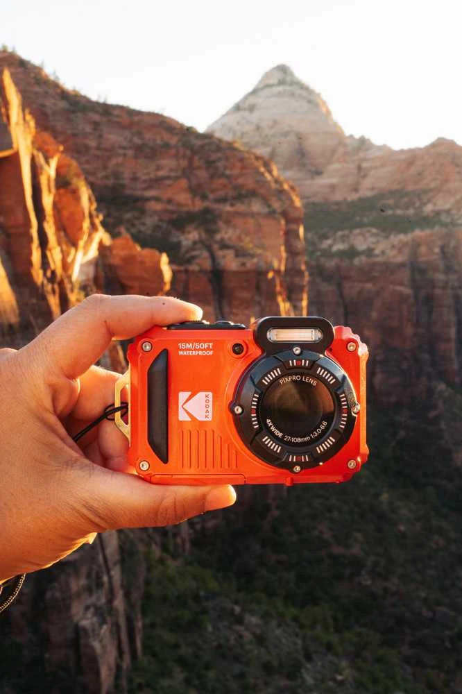 Kodak WPZ2 waterproof raudona