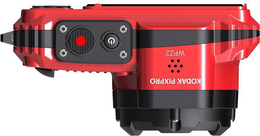 Kodak WPZ2 waterproof raudona