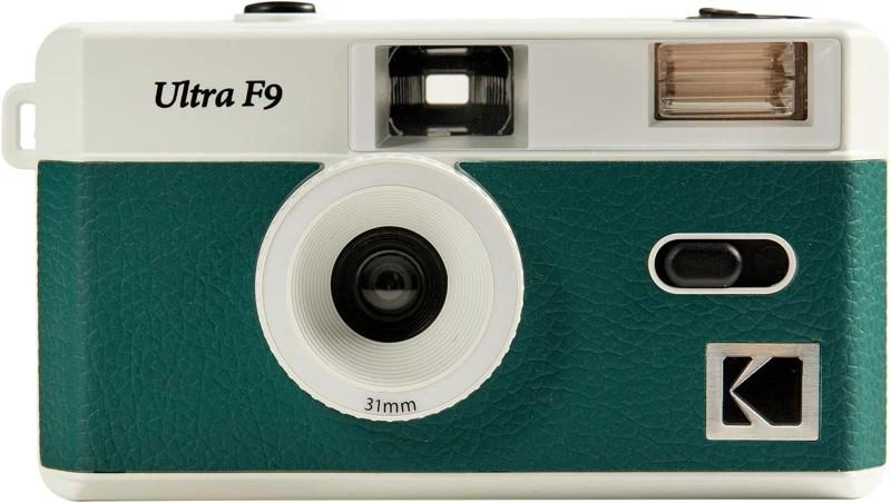 KODAK ULTRA F9 REUSABLE CAMERA DARK NIGHT Žalias