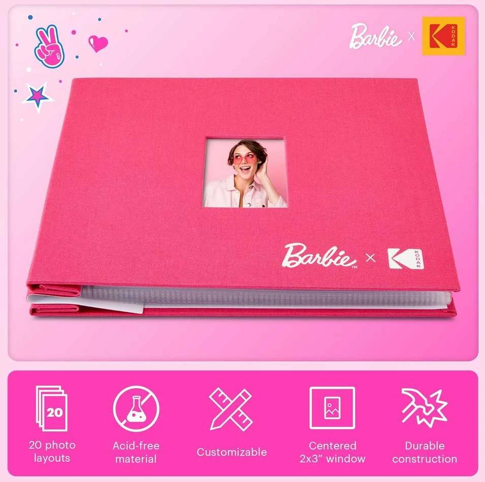 Nuotraukų rėmelis Kodak Barbie scrapbook