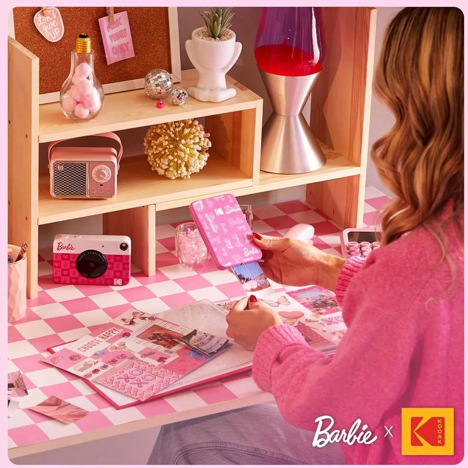 spausdintuvas nuotraukoms Kodak spausdintuvas Bluetooth Do Zdjęć Natychmiastowych Zink / Step Slim Barbie