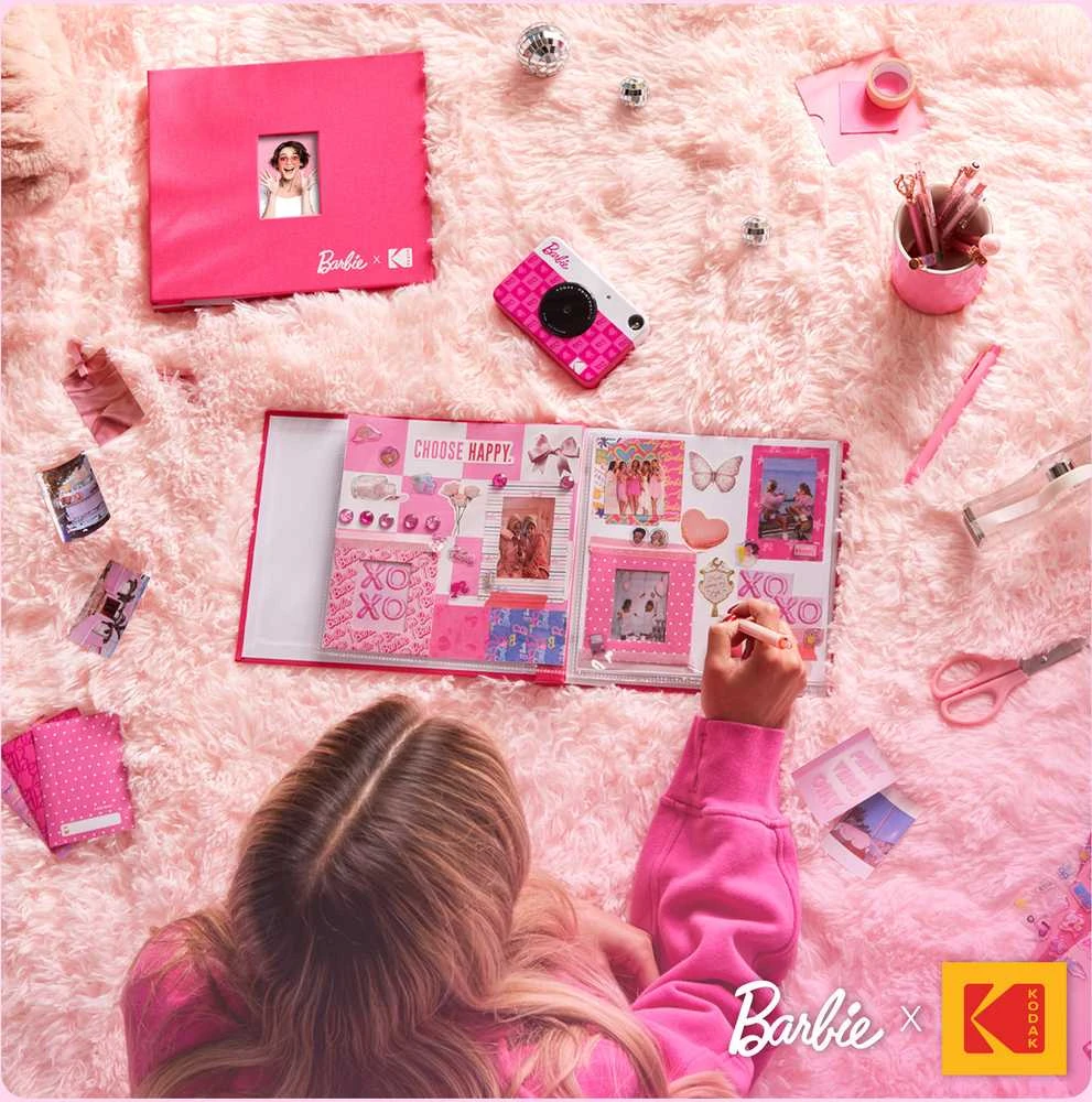 Kodak PRINTOMATIC Barbie Momentinis fotoaparatas, 2x3'', Rožinė