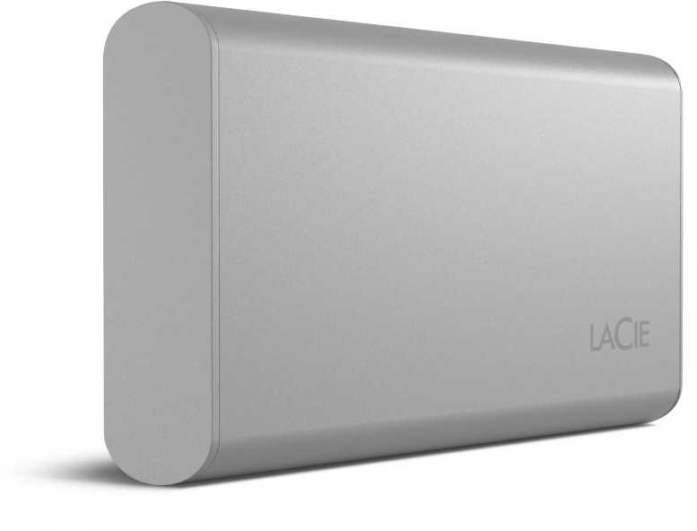 Kietasis diskas LaCie išorinis nešiojamas SSD v2 (2,5 colio / 1 TB / USB 3.1 C tipo)