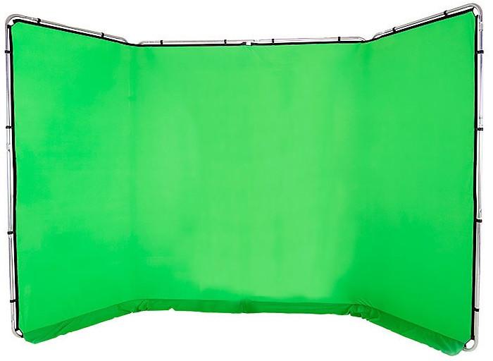 Manfrotto Lastolite fonas Lastolite panoraminis chromatinis žalias 4 m su rėmeliu