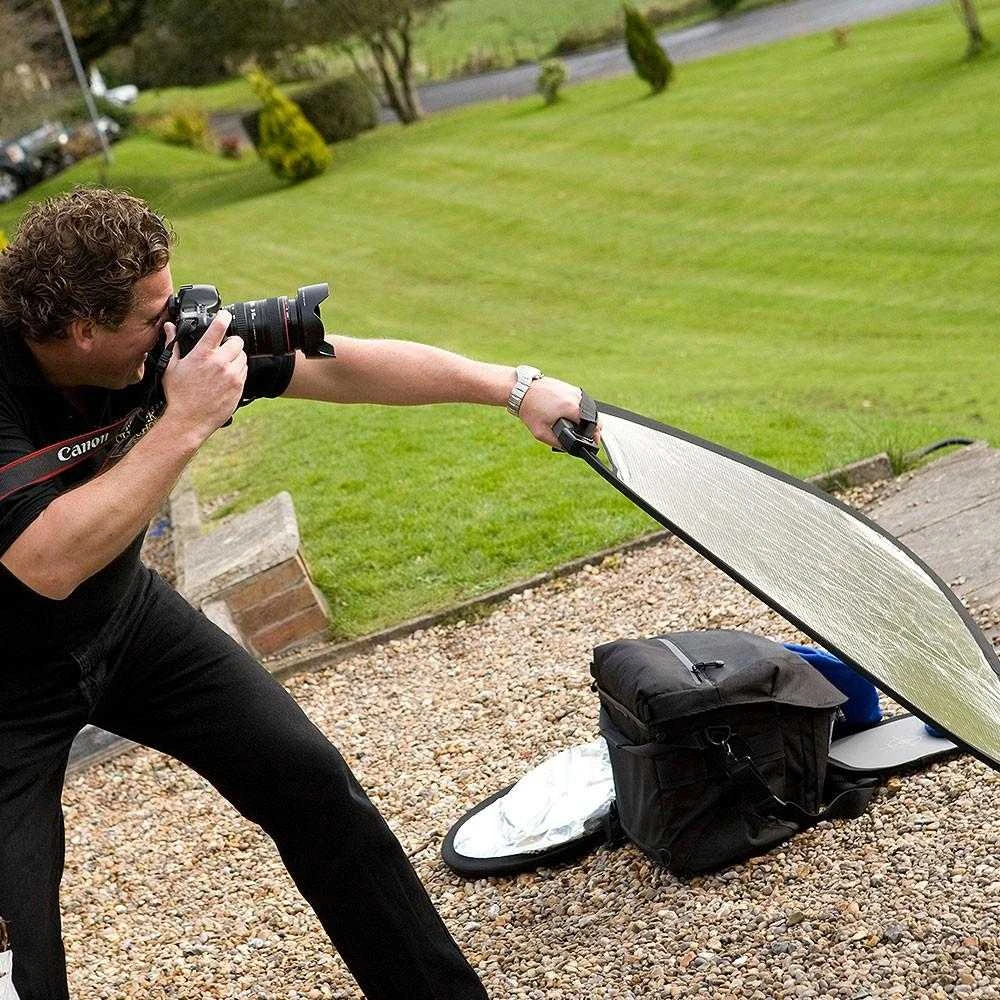 Manfrotto atšvaitas Tri Grip 75cm, auksinis/baltas (LA-3641)