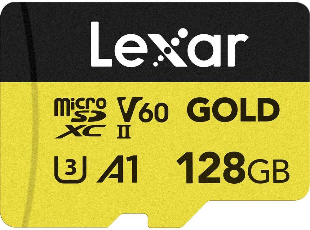 Atminties kortelė Lexar GOLD Micro SDXC 128GB