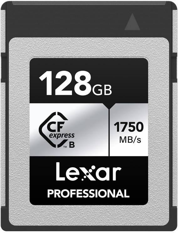 Kietasis diskas Lexar CFexpress B tipo 128GB profesionali atminties kortelė Sidabrinis