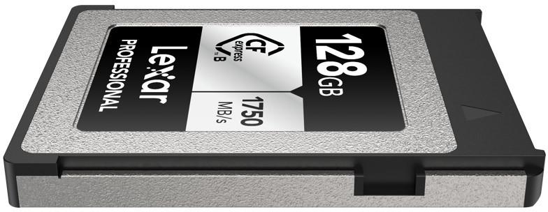 Kietasis diskas „Lexar“ atminties kortelė CFexpress B tipo 128 GB, profesionali, sidabrinė