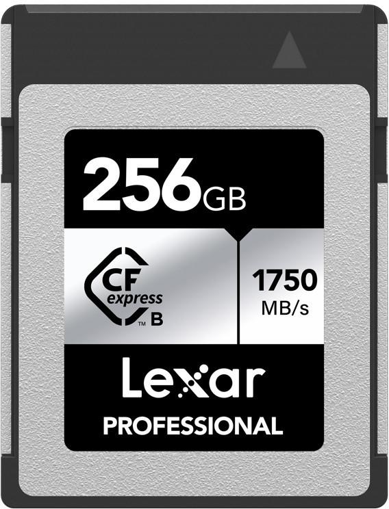 Lexar atminties kortelė CFexpress Type B 256GB Professional Sidabrinis