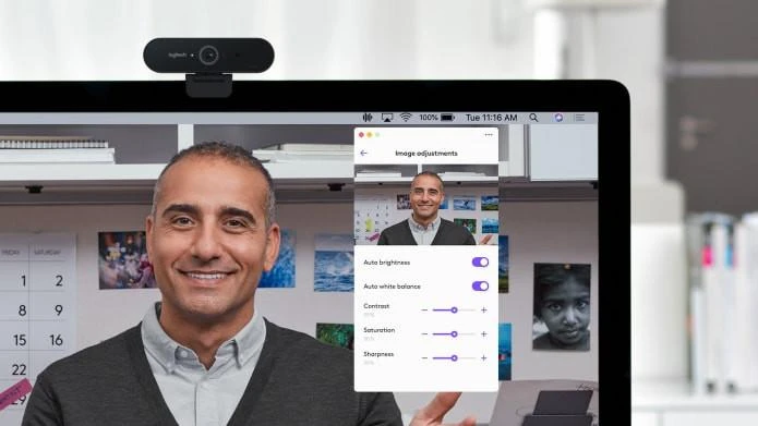 Internetinė kamera Logitech BRIO ULTRA HD PRO 4K (960-001106)