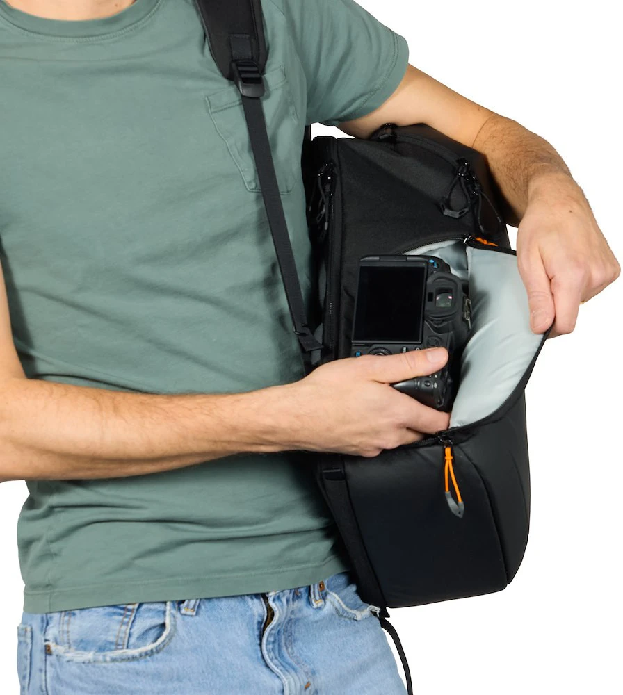 Fotoaparato Krepšys - Lowepro Fastpack BP 150 AW IV, Juodas