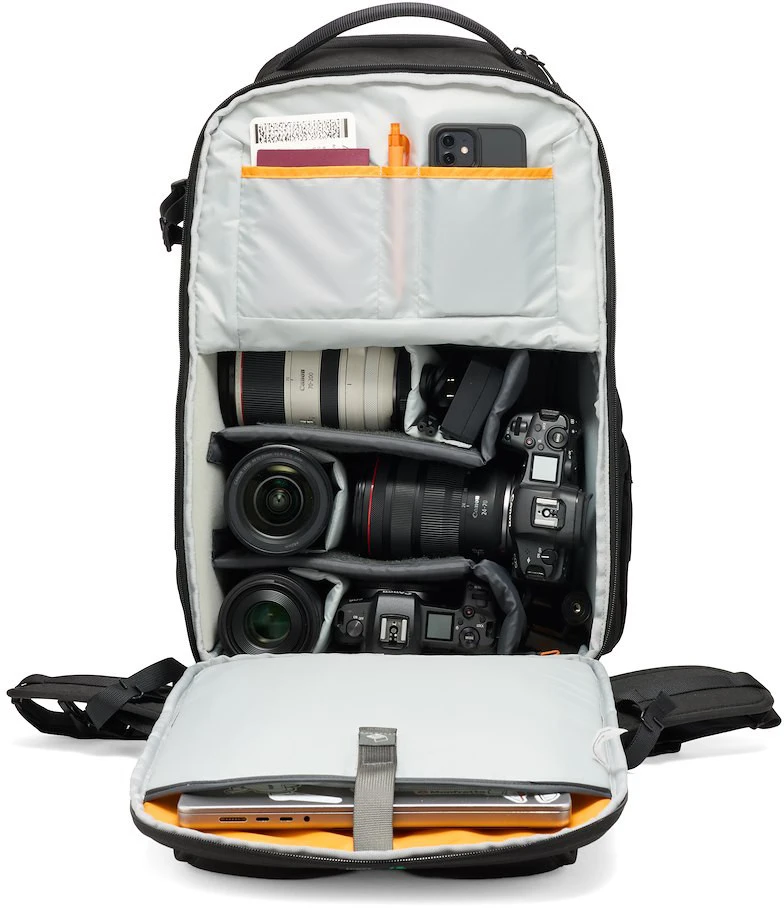 Fotoaparato Kuprinė - Lowepro Fastpack BP 450 AW IV, Juoda