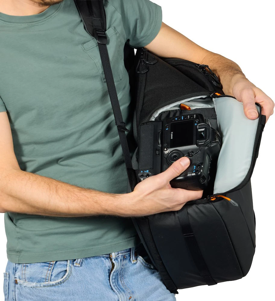 Fotoaparato Kuprinė - Lowepro Fastpack BP 450 AW IV, Juoda