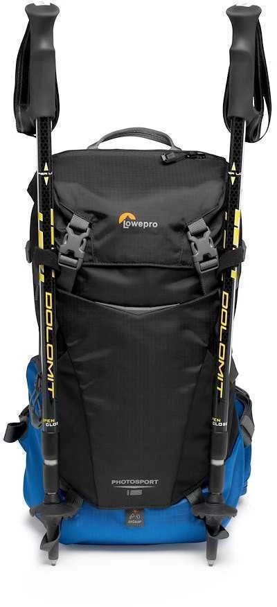 Lowepro kuprinė PhotoSport BP 15L AW III, juoda/mėlyna