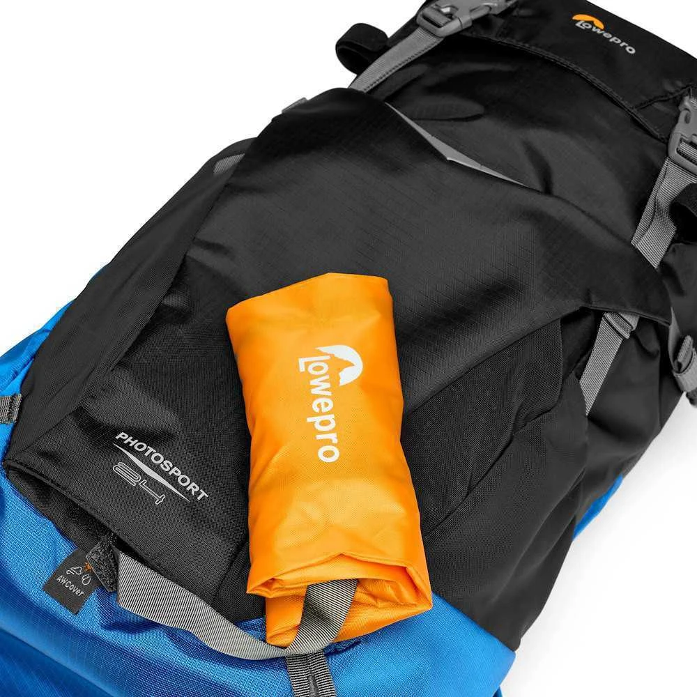 Lowepro kuprinė PhotoSport BP 24L AW III, juoda/mėlyna