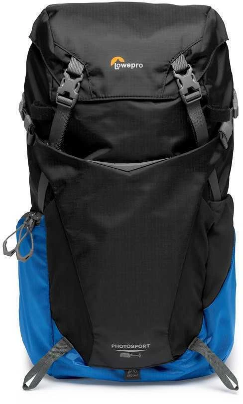 Lowepro kuprinė PhotoSport BP 24L AW III, juoda/mėlyna