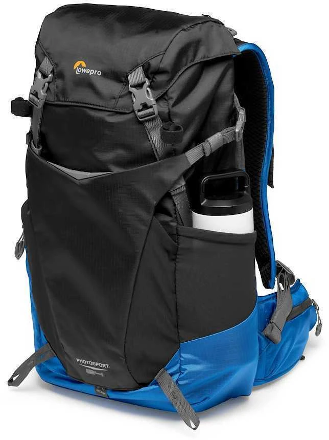 Lowepro kuprinė PhotoSport BP 24L AW III, juoda/mėlyna