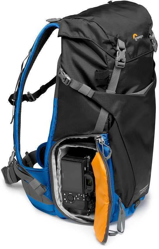 Lowepro kuprinė PhotoSport BP 24L AW III, juoda/mėlyna