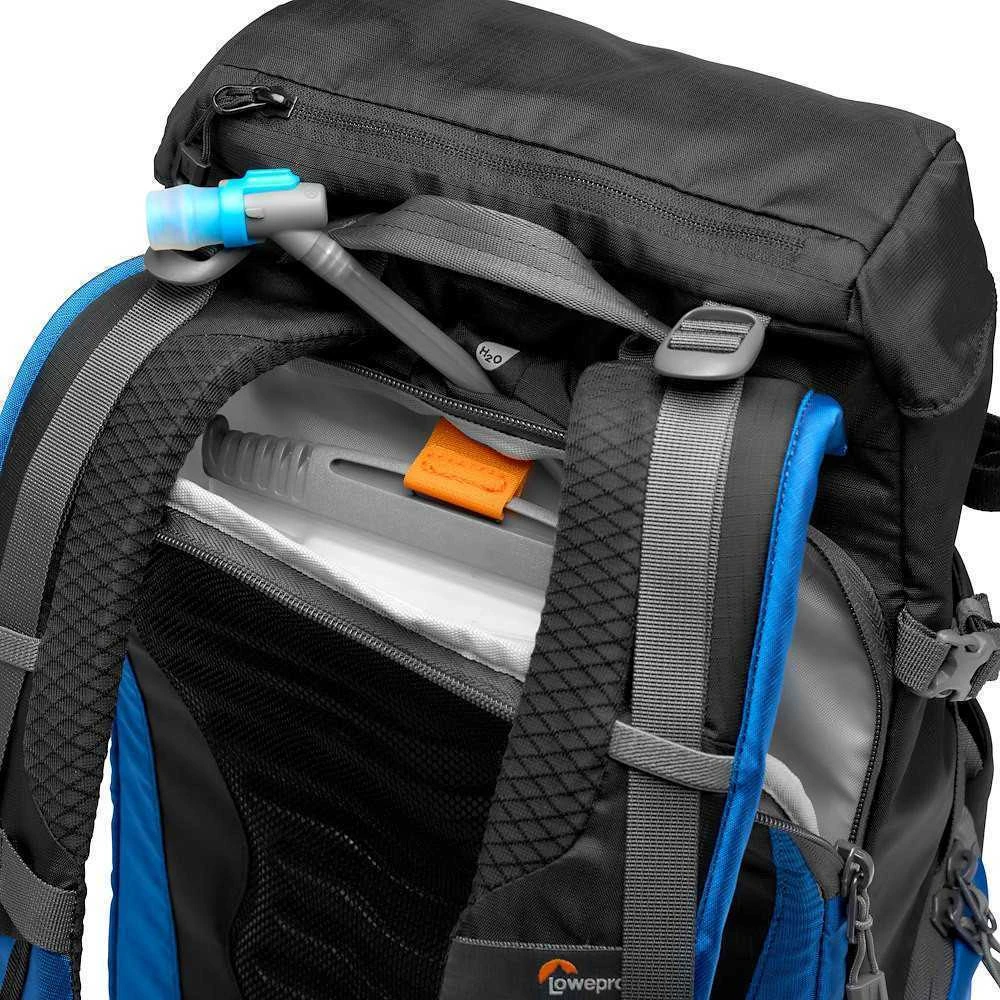 Lowepro kuprinė PhotoSport BP 24L AW III, juoda/mėlyna