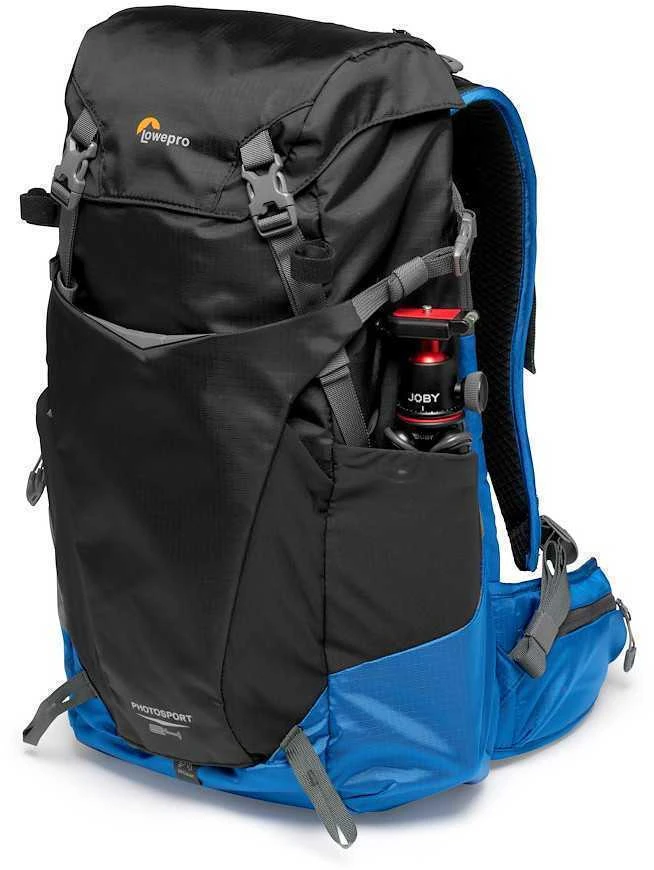 Lowepro kuprinė PhotoSport BP 24L AW III, juoda/mėlyna