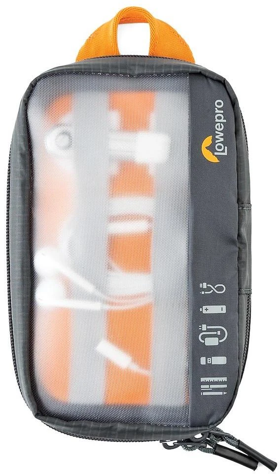 Dėklas Lowepro Gearup Pouch Mini Dark Pilkas